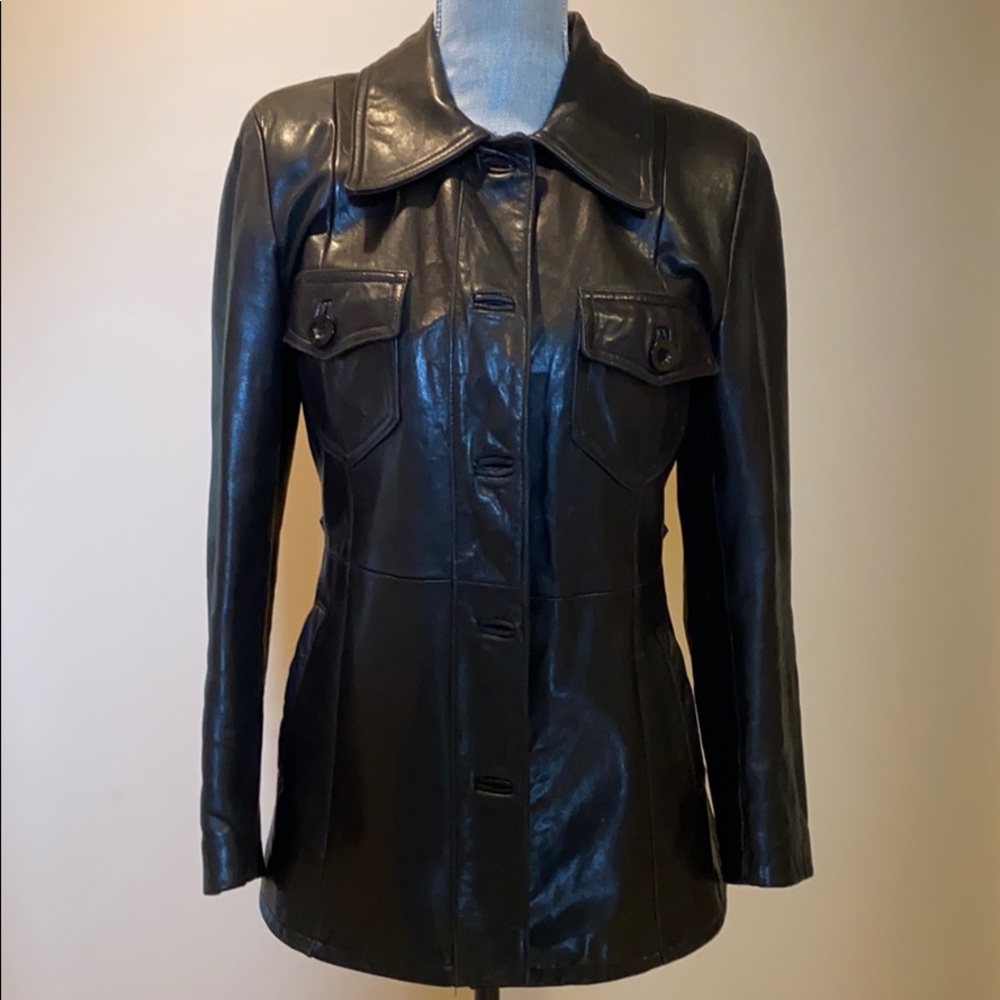 Leather jacket